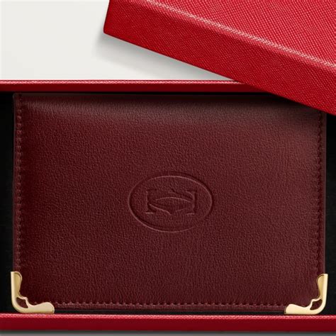 business card holder cartier|card holder must de cartier.